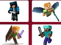 Jeu Défi mémoire Mineblox  en ligne