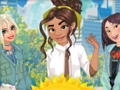 Jeu Jupe midi d'été mode  en ligne