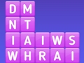 Jeu Glisser les mots  en ligne