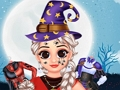 Jeu Princesse Bonjour Halloween  en ligne