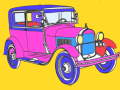 Jeu Coloriage Hot Rod  en ligne