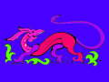 Jeu Coloriage de dragons chinois  en ligne