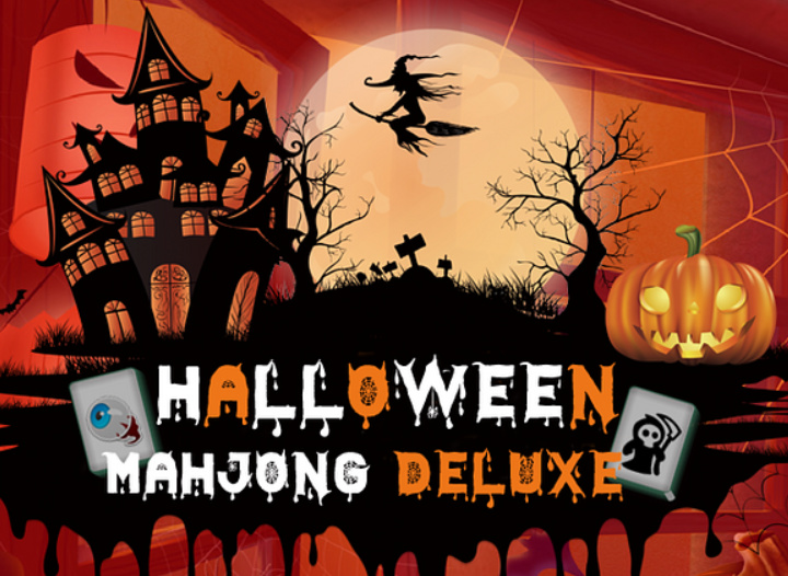 Jeu Halloween Mahjong Deluxe en ligne