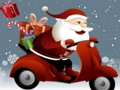 Jeu Père Noël cadeau de livraison  en ligne