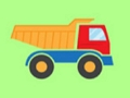 Jeu Coloriage de camions mignons pour enfants  en ligne