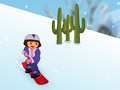 Jeu Dora Snow Skates  en ligne