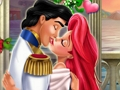 Jeu Baiser de gui de princesse sirène  en ligne