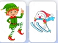 Jeu Carte mémoire de Noël  en ligne