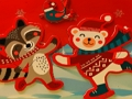 Jeu Puzzle amusant de nouvel an d'hiver  en ligne