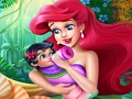 Jeu Alimentation bébé sirène  en ligne