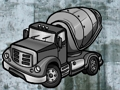 Jeu Mémoire des camions-mélangeurs  en ligne