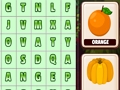 Jeu Recherche de mots Fruits  en ligne