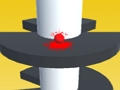 Jeu Empilez la balle. Saut en spirale  en ligne