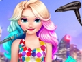 Jeu Coiffure au néon d'Eliza  en ligne