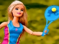 Jeu Puzzle de style de poupée blonde  en ligne