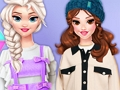 Jeu Esthétique du streetwear d’hiver  en ligne