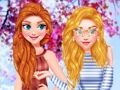 Jeu Voyage de filles de princesse aux États-Unis  en ligne
