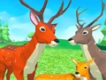 Jeu Deer Simulator: Famille d'animaux 3D  en ligne