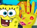 Jeu Médecin de la main Spongebob  en ligne
