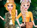 Jeu Voyage safari princesse filles  en ligne