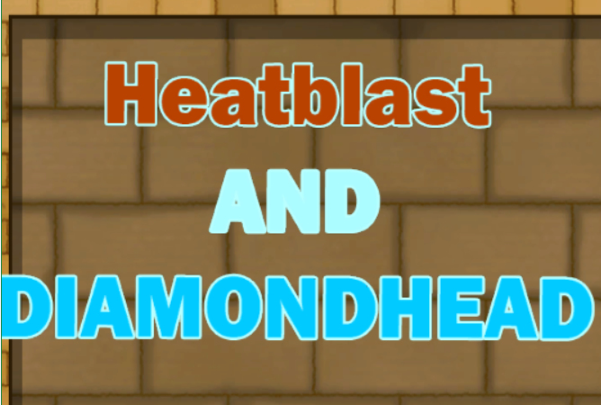 Jeu Heatblast et Diamondhead  en ligne