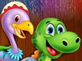 Jeu Livres de coloriage dinosaures  en ligne