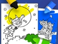 Jeu Coloriage Alfie le loup-garou  en ligne