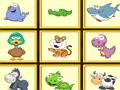 Jeu Animaux de rappel de mémoire  en ligne