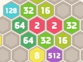 Jeu Bloc de fusion hexa 2048  en ligne