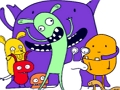 Jeu Puzzle de petits monstres mignons  en ligne