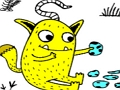 Jeu Puzzle de monstres drôles  en ligne