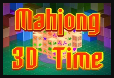 Jeu Mahjong 3D Temps  en ligne