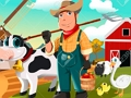 Jeu Coloriage de la ferme  en ligne