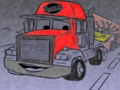 Jeu Coloriage Camions Mack  en ligne