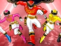 Jeu Mémoire des Power Rangers  en ligne