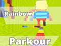 Jeu Parkour arc-en-ciel KOGAMA  en ligne