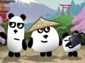 Jeu 3 pandas au Japon HTML5  en ligne