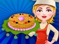Jeu Gâteau aux pommes au four  en ligne