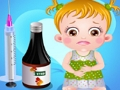 Jeu Soins de l'estomac de bébé noisette  en ligne
