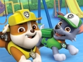 Jeu PAW Patrol : Construire une aire de jeux pour les chiots  en ligne