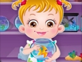 Jeu Bébé poisson d'or noisette  en ligne