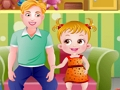 Jeu Fête des mères de bébé noisette  en ligne