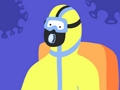 Jeu Fin du match 3 du virus Covid  en ligne