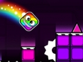 Jeu Geometry Dash : Néon arc-en-ciel  en ligne
