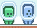 Jeu Cuteman vert et bleu  en ligne
