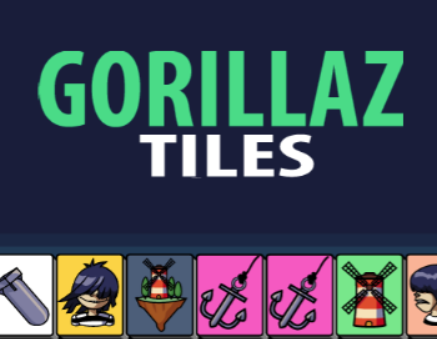 Jeu Tuiles Gorillaz de l'inattendu  en ligne
