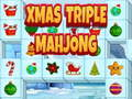 Jeu Triple Mahjong de Noël  en ligne