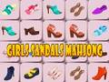 Jeu Filles Sandales Mahjong  en ligne