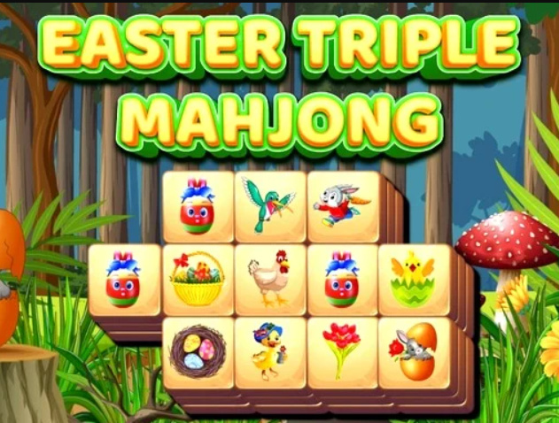 Jeu Triple Mahjong de Pâques  en ligne