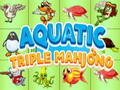 Jeu Triple mahjong aquatique  en ligne